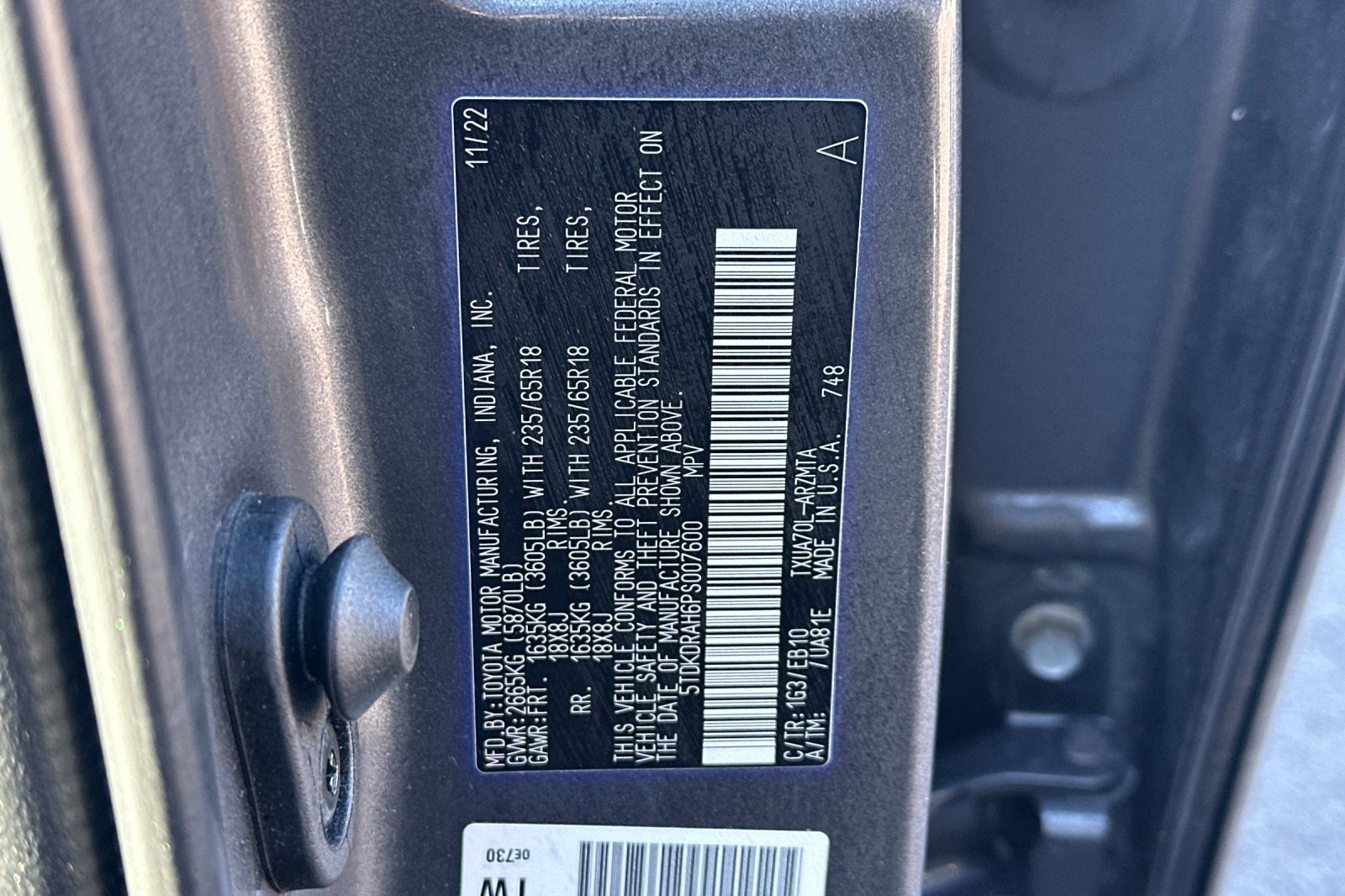 Used 2023 Toyota Highlander XLE image 61