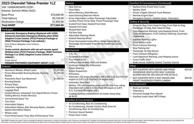 Used 2023 Chevrolet Tahoe Premier image 15