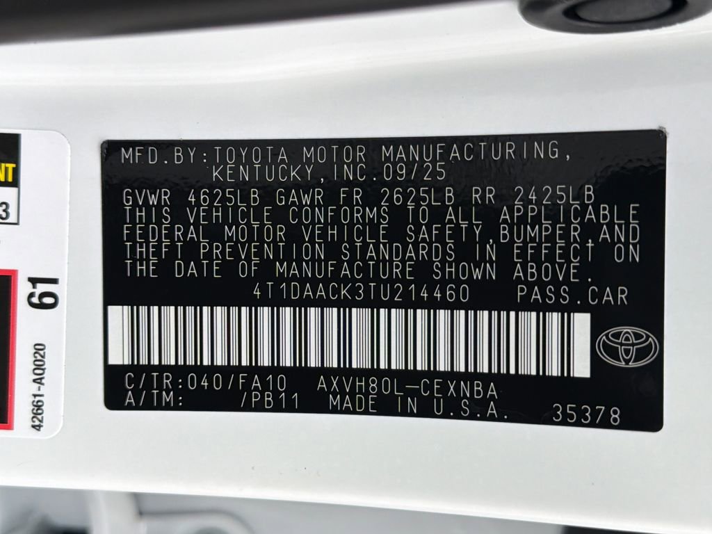 Used 2026 Toyota Camry LE image 40