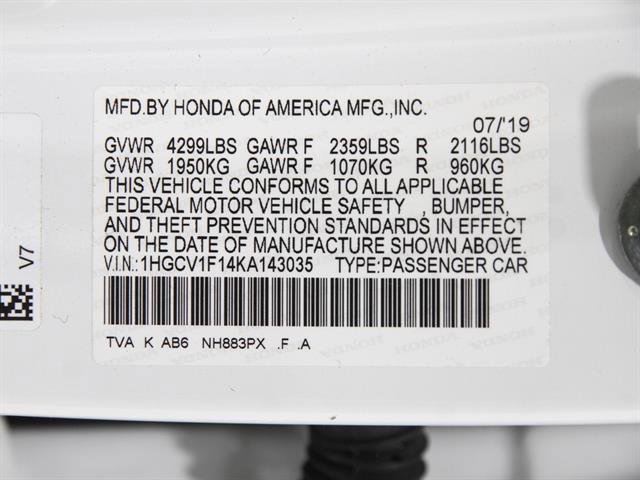 Used 2019 Honda Accord LX image 22