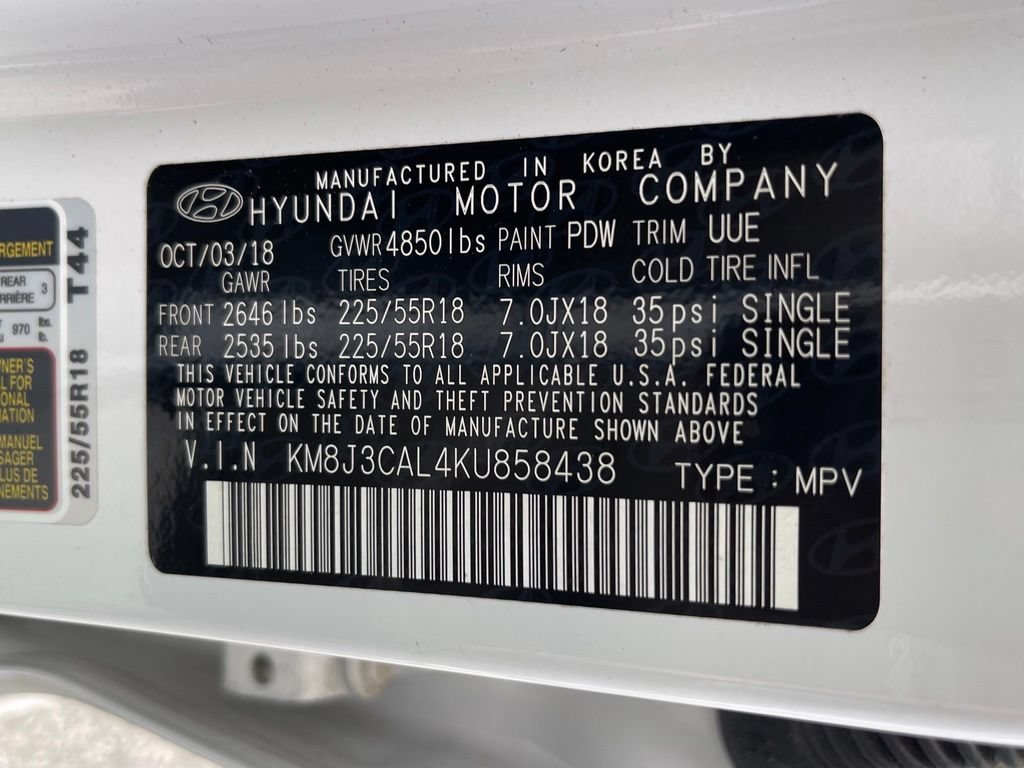 Used 2019 Hyundai Tucson SEL AWD/4WD image 13