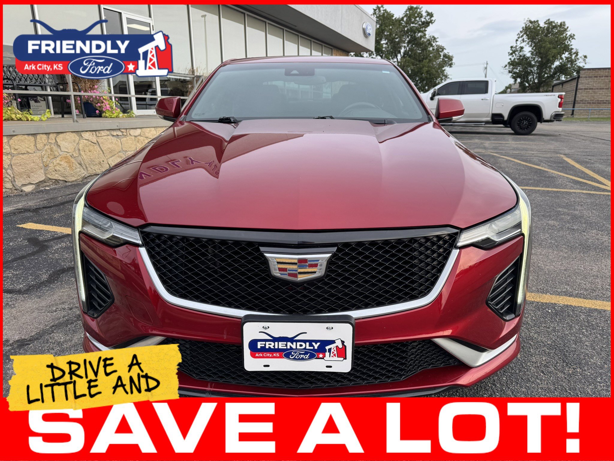 Used 2021 Cadillac CT4 Sport w/ Driver Awareness Plus Package RWD image 8