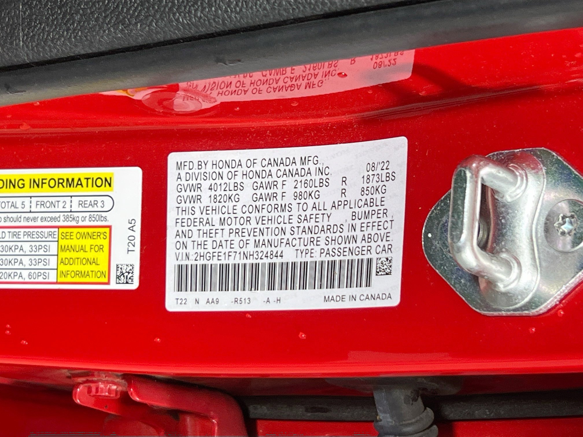 Used 2022 Honda Civic EX image 31