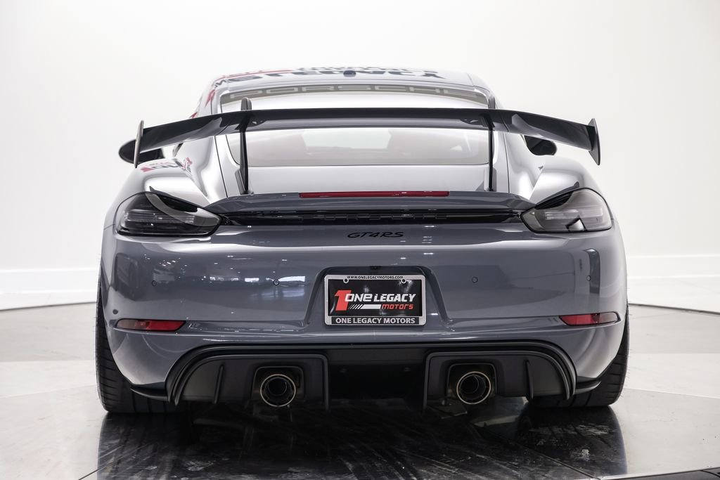 Used 2025 Porsche 718 Cayman GT4 RS w/ Weissach Package RWD image 10