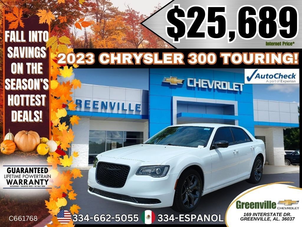 Used 2023 Chrysler 300 Touring w/ Sport Appearance Package