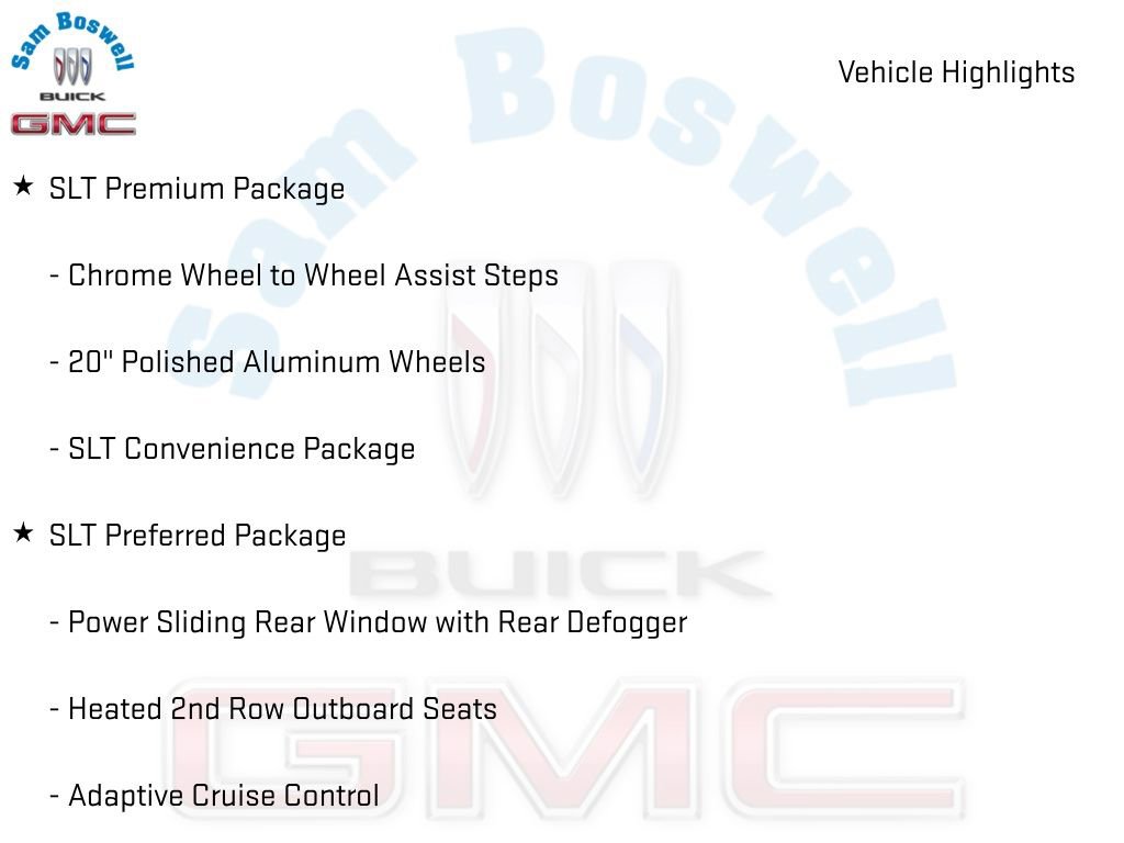 New 2026 GMC Sierra 1500 SLT w/ SLT Premium Package AWD/4WD image 8