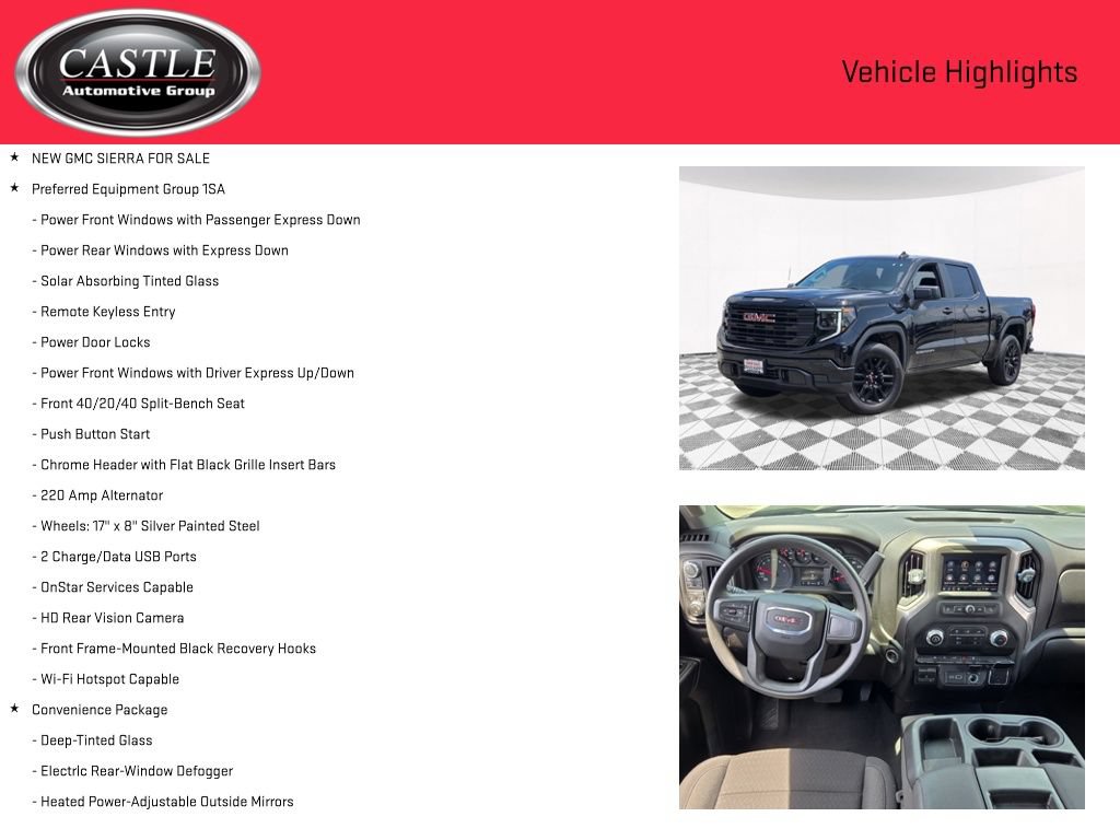 New 2026 GMC Sierra 1500 Pro w/ Graphite Edition AWD/4WD image 3
