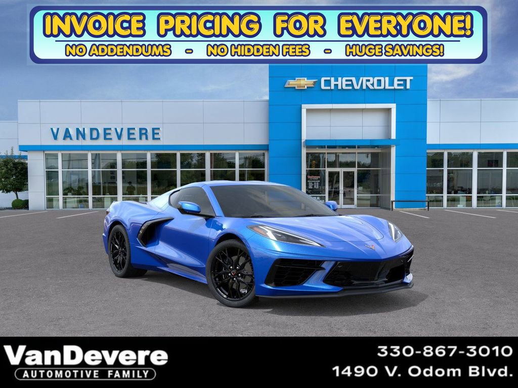 New 2026 Chevrolet Corvette Stingray Premium Cpe w/ Battery Protection Package RWD image 1
