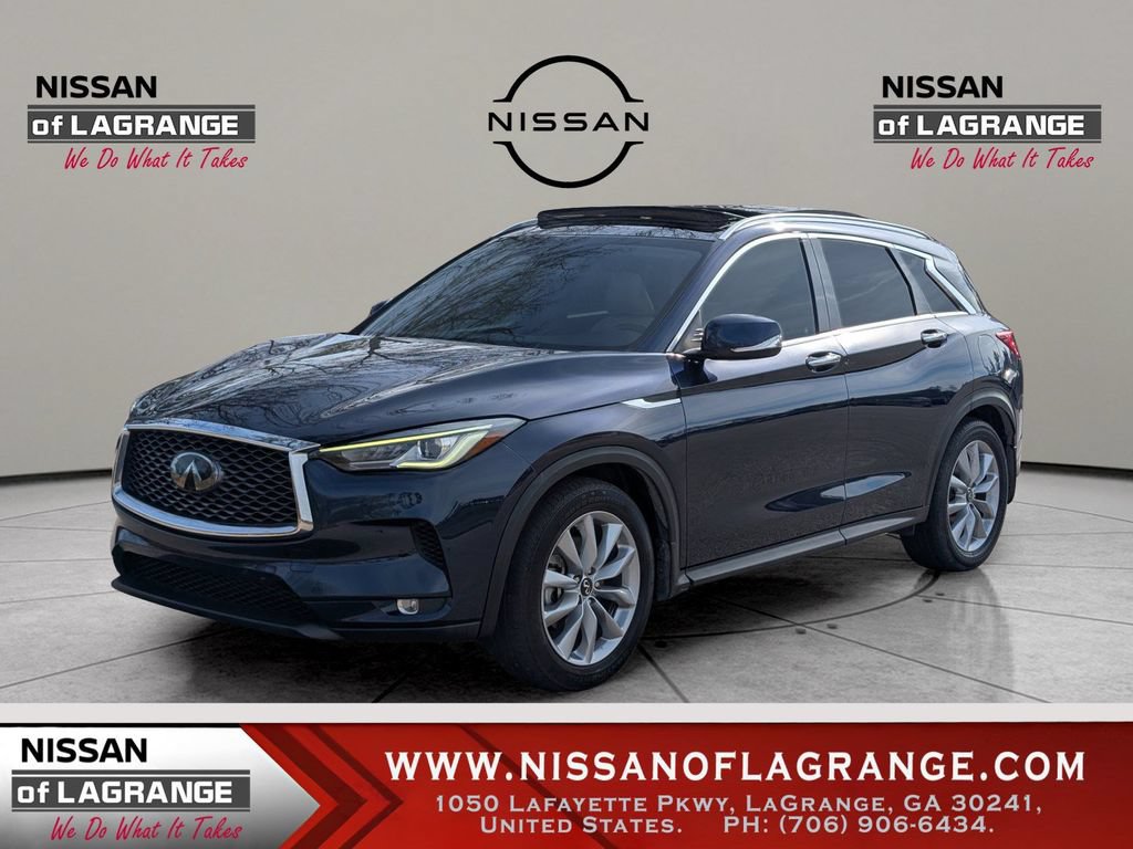 Used 2022 INFINITI QX50 Luxe w/ Cargo Package FWD image 1