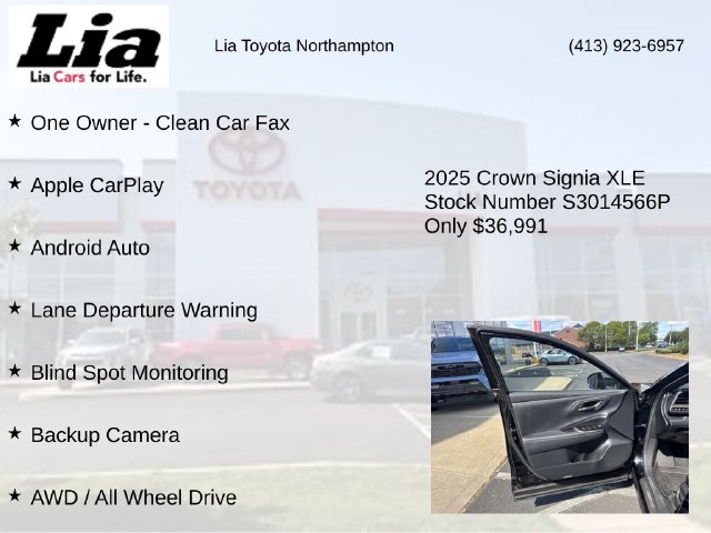 Used 2025 Toyota Crown Signia AWD/4WD image 7
