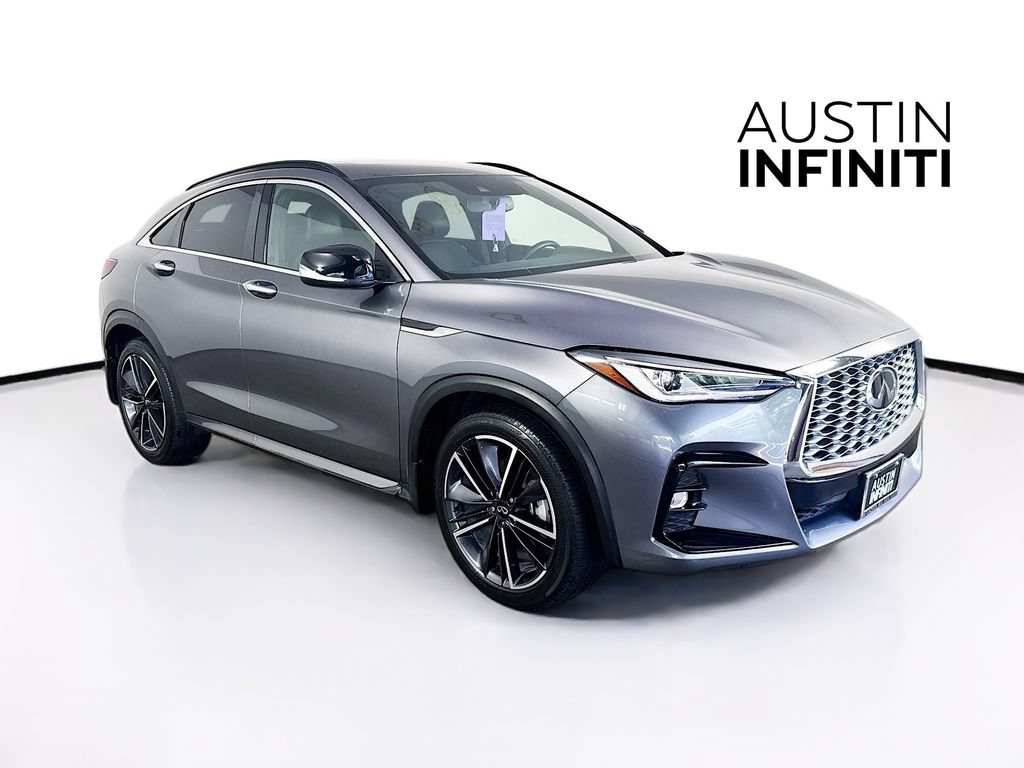 Certified 2023 INFINITI QX55 Luxe w/ Cargo Package