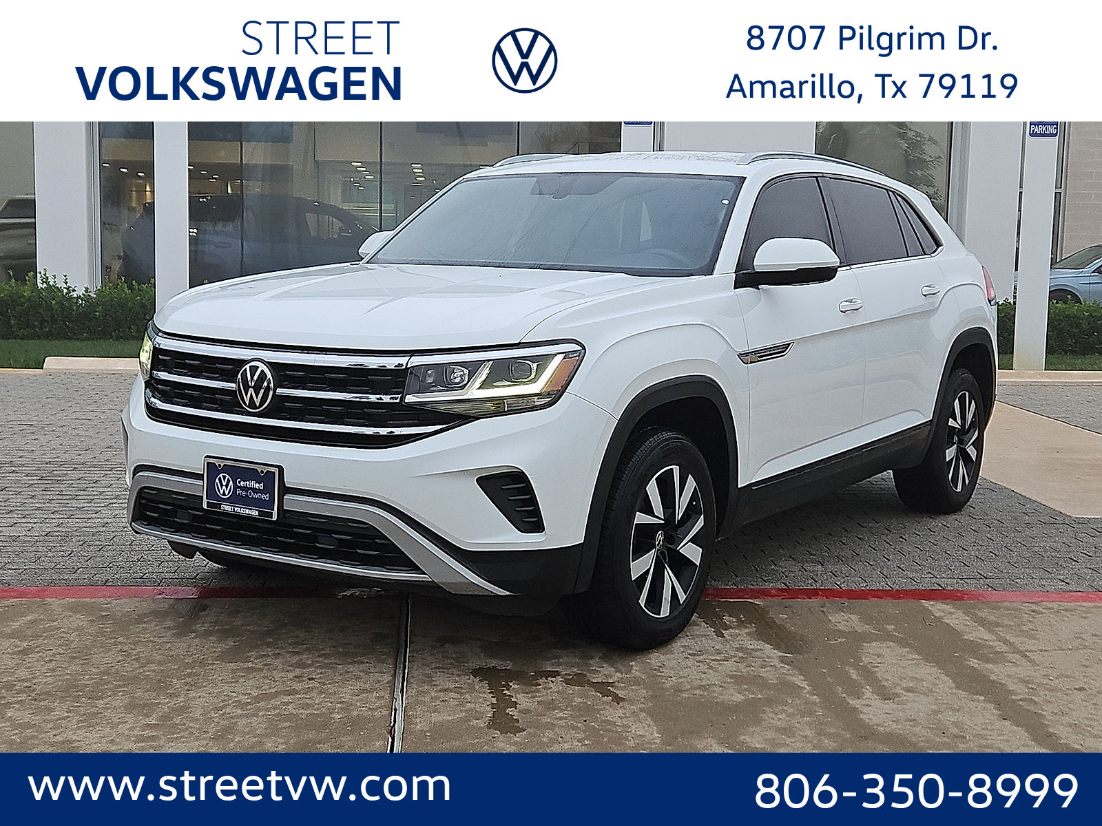 Certified 2021 Volkswagen Atlas Cross Sport SE