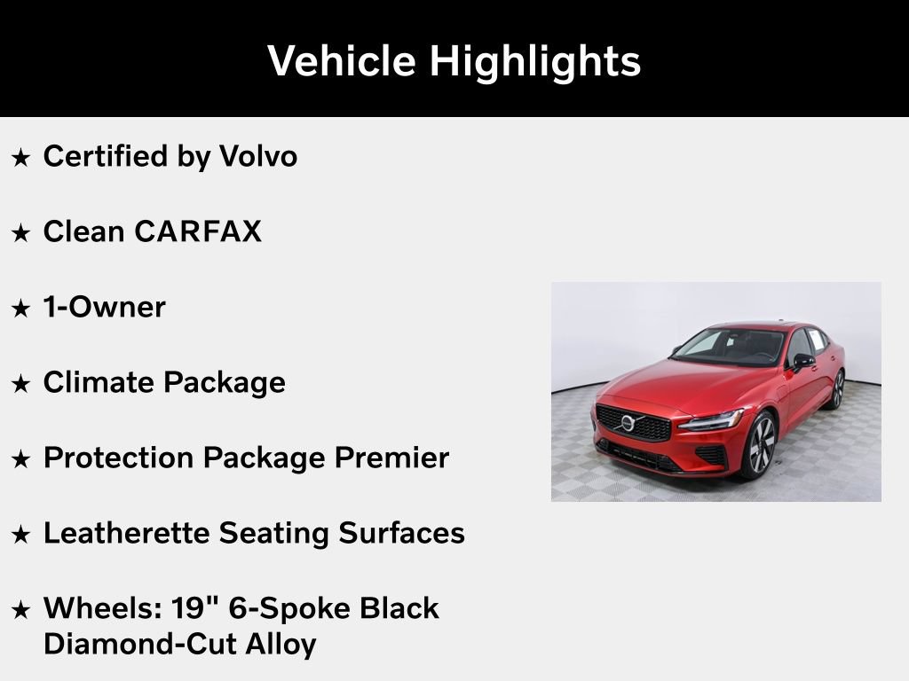 Certified 2024 Volvo S60 T8 Core w/ Climate Package AWD/4WD image 5