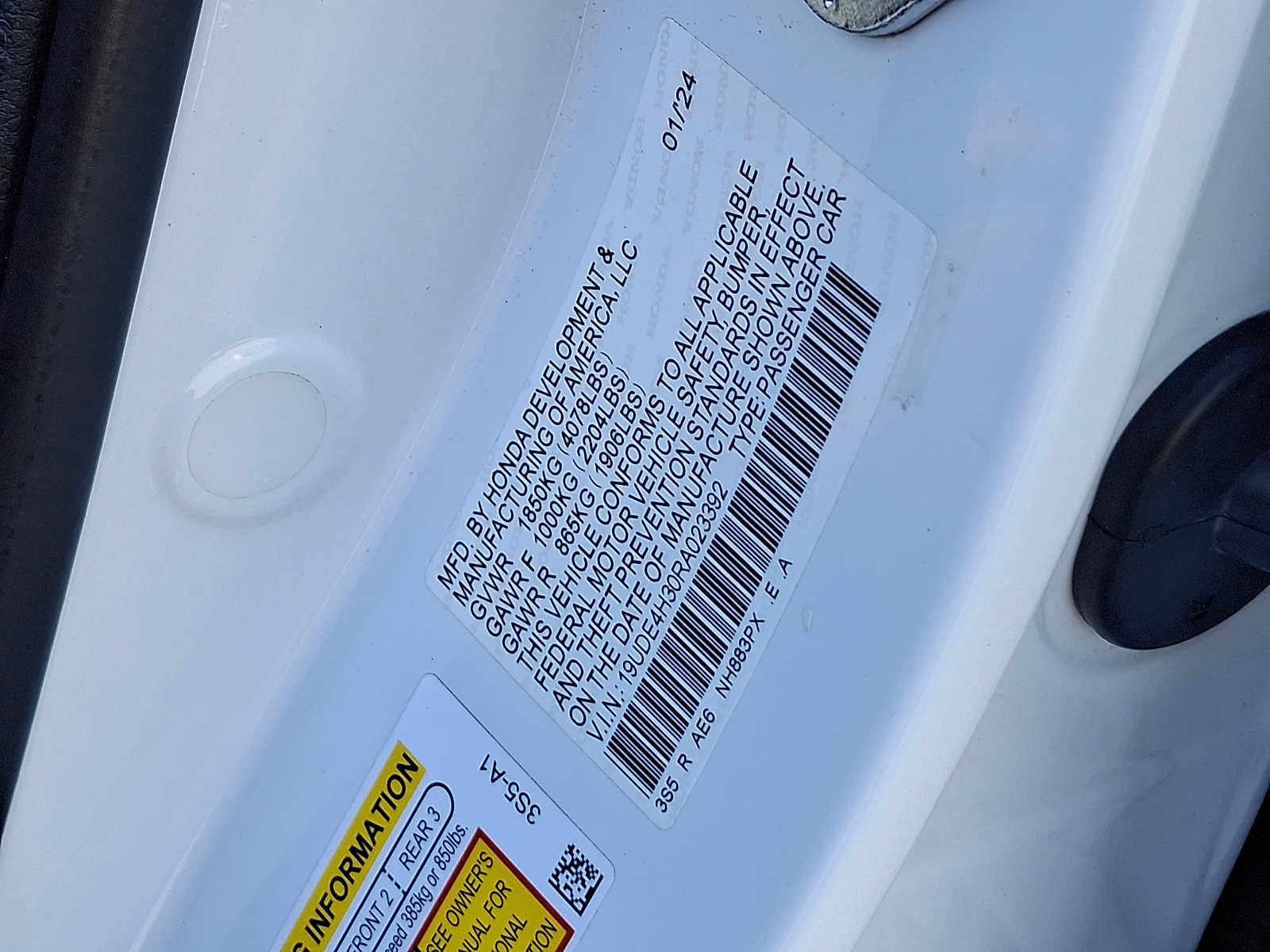 Certified 2024 Acura Integra A-Spec FWD image 27