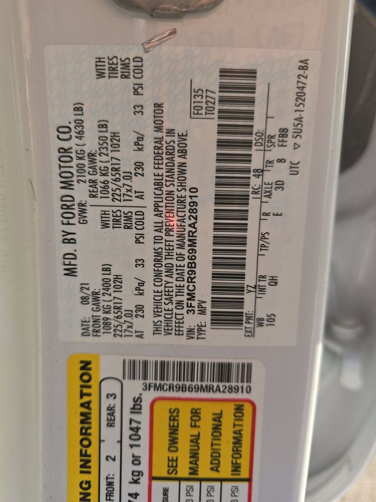 Used 2021 Ford Bronco Sport Big Bend w/ Big Bend Package image 19