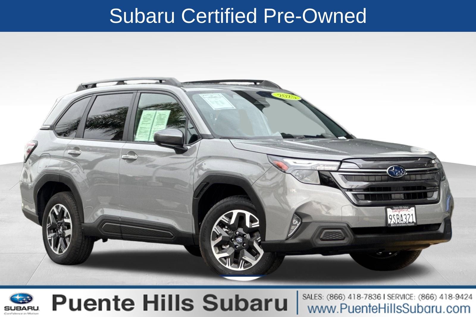 Certified 2025 Subaru Forester Premium image 1