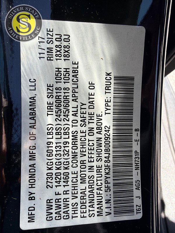 Used 2018 Honda Ridgeline Black Edition image 29