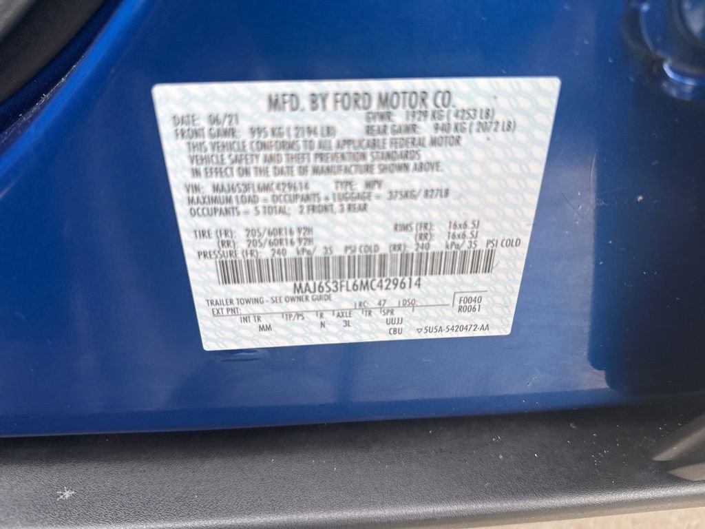 Used 2021 Ford EcoSport S image 52