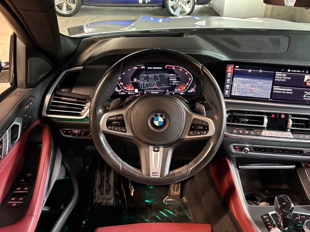 Used 2021 BMW X6 M50i w/ Premium Package AWD/4WD image 14