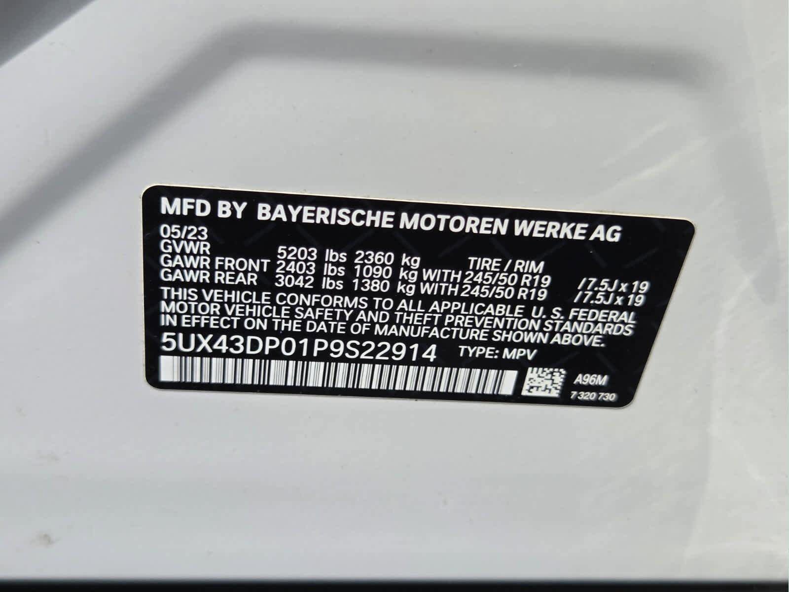 Certified 2023 BMW X3 sDrive30i w/ Premium Package RWD image 22