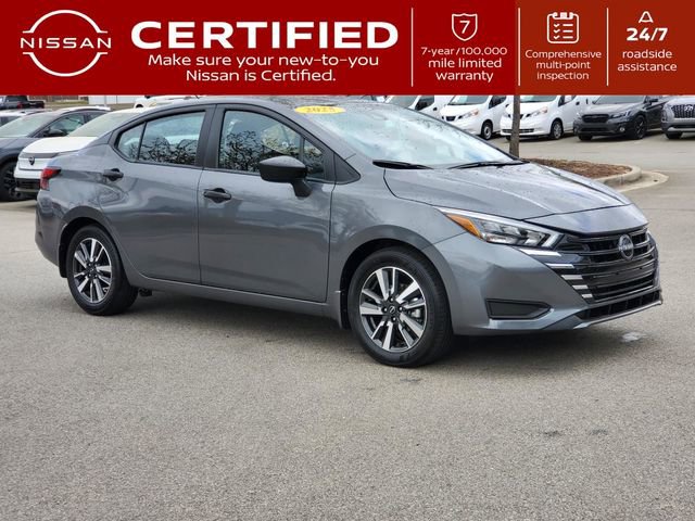 Certified 2025 Nissan Versa S w/ S Plus Package image 1