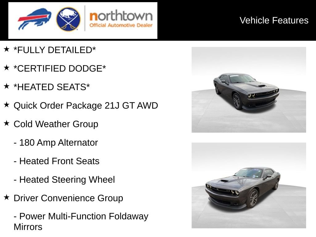 Certified 2019 Dodge Challenger GT w/ Driver Convenience Group image 4