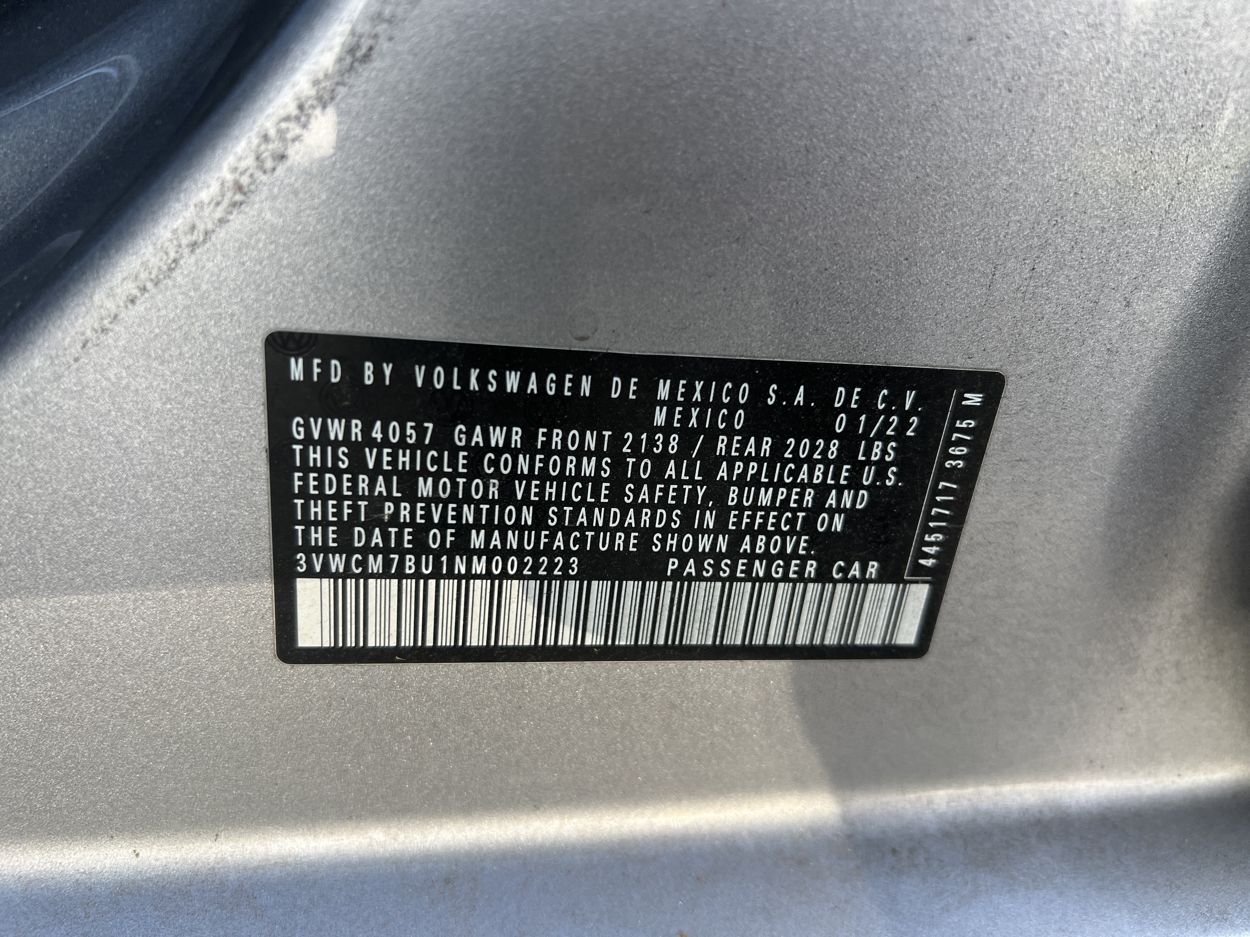 Used 2022 Volkswagen Jetta S FWD image 29