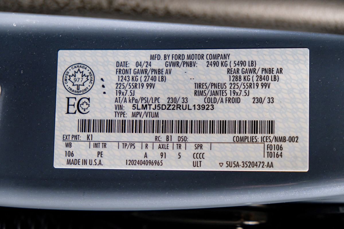 Used 2024 Lincoln Corsair Grand Touring w/ Equipment Group 301A image 56