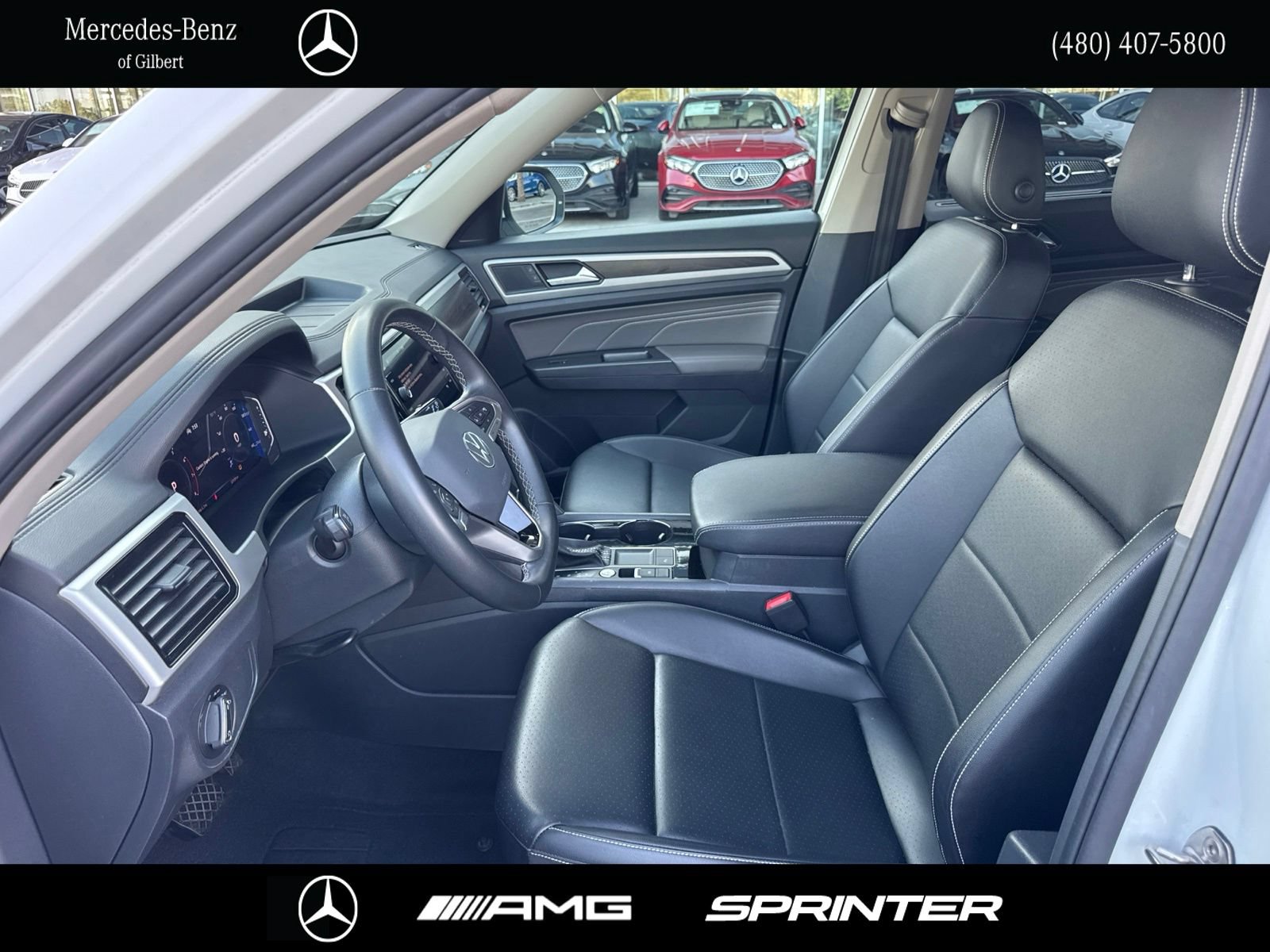 Used 2023 Volkswagen Atlas SE w/ Black Wheel Package FWD image 8