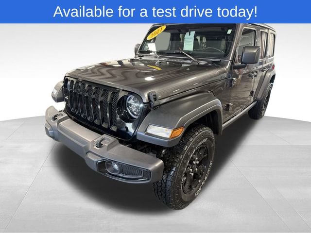 Used 2021 Jeep Wrangler Unlimited Sport image 3