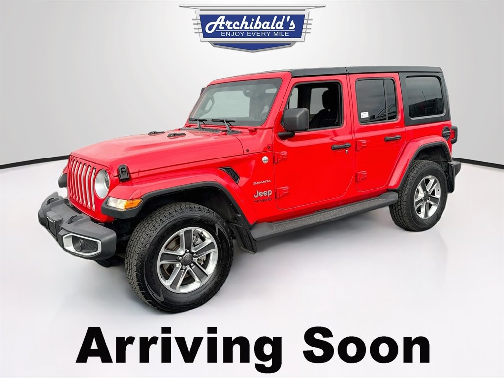 Used 2022 Jeep Wrangler Unlimited Sahara AWD/4WD image 2