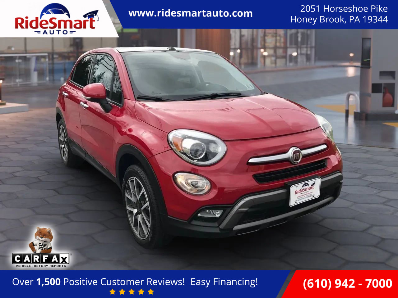 Used 2016 FIAT 500X Trekking Plus