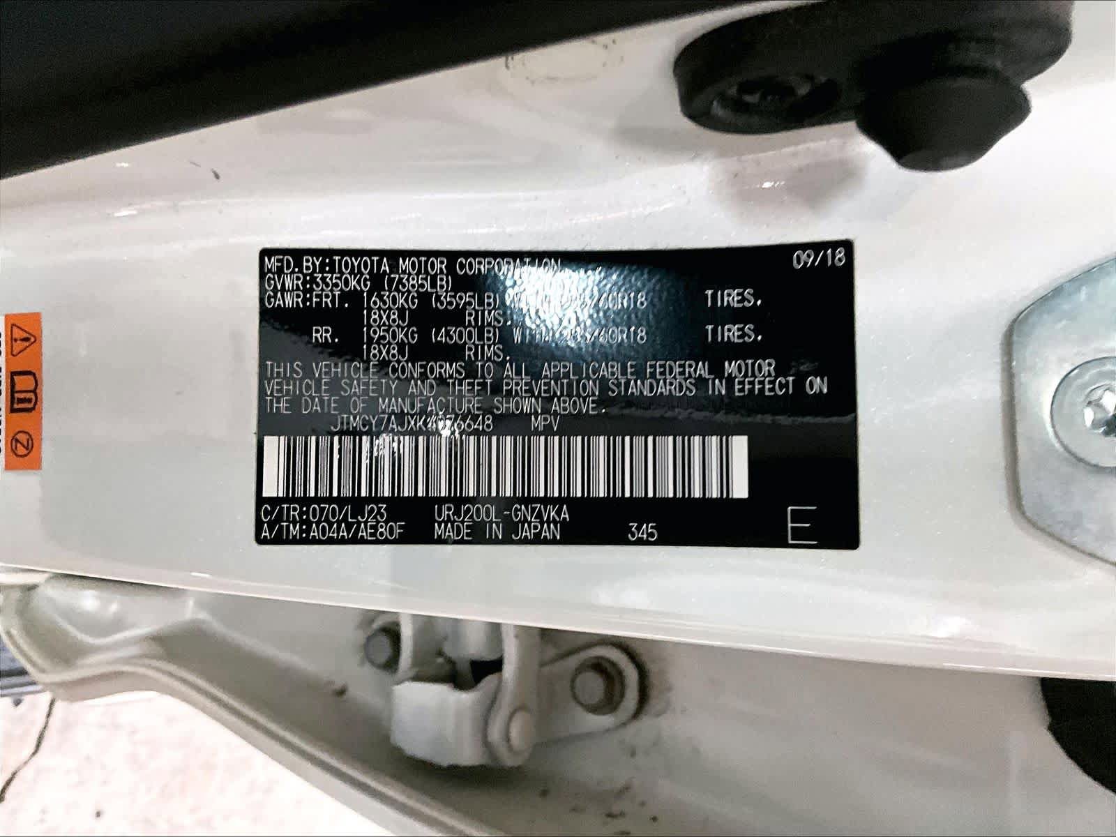 Used 2019 Toyota Land Cruiser AWD/4WD image 35