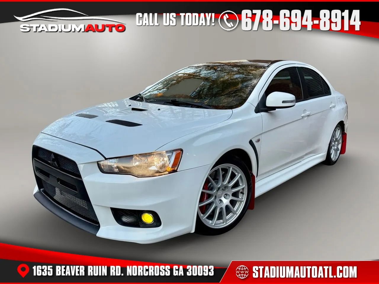 Used 2015 Mitsubishi Lancer Evolution GSR