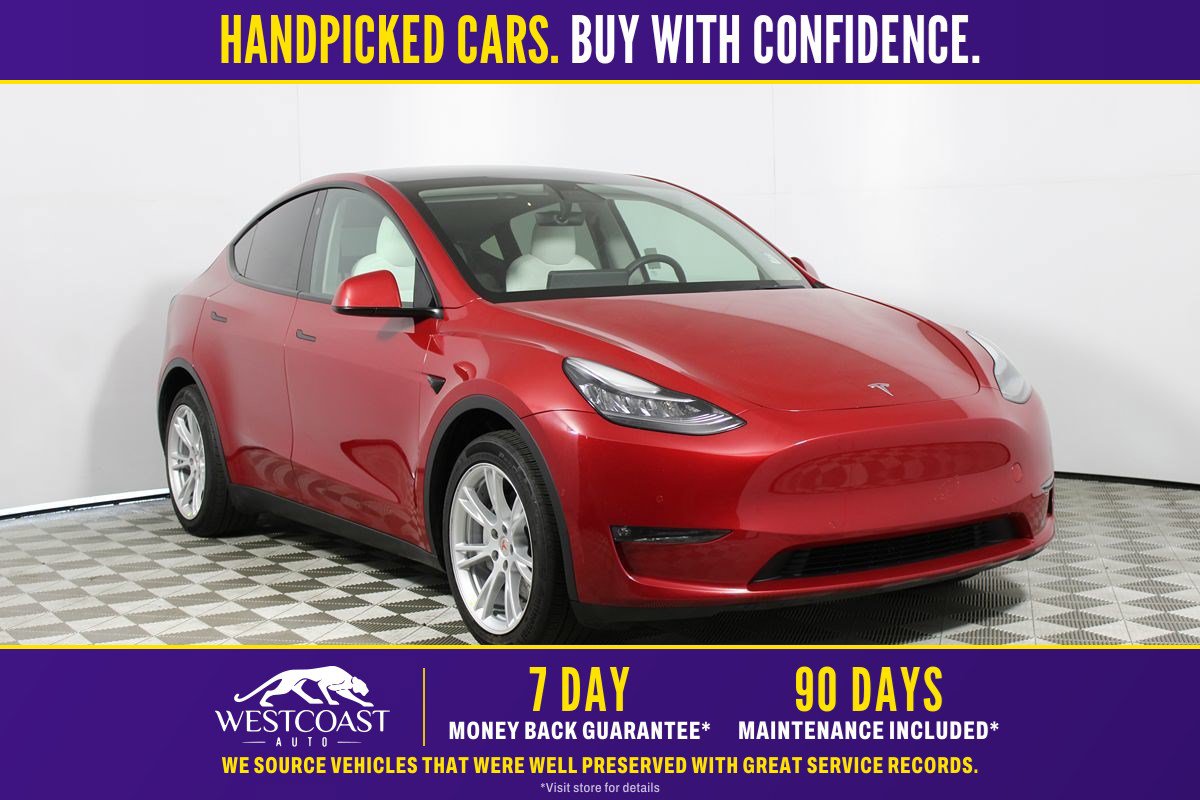 Used 2022 Tesla Model Y Long Range AWD/4WD image 1