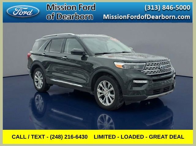 Used 2023 Ford Explorer Limited w/ Class IV Trailer Tow Package