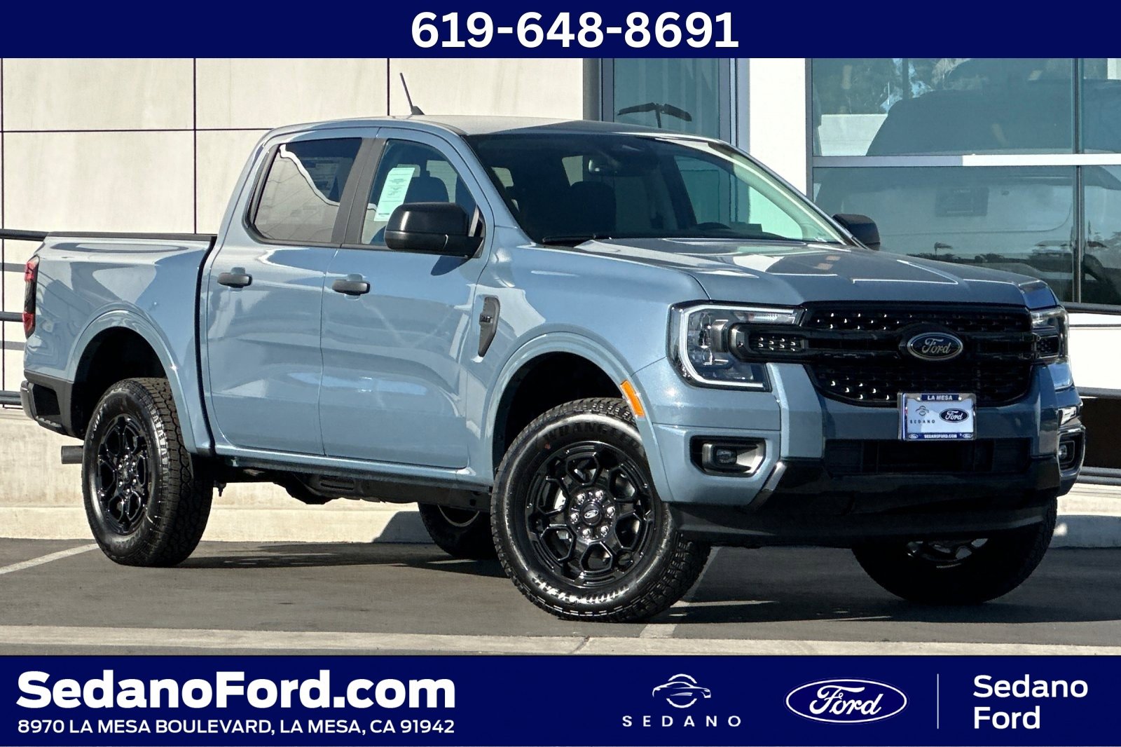 New 2025 Ford Ranger XLT w/ Black Appearance Package