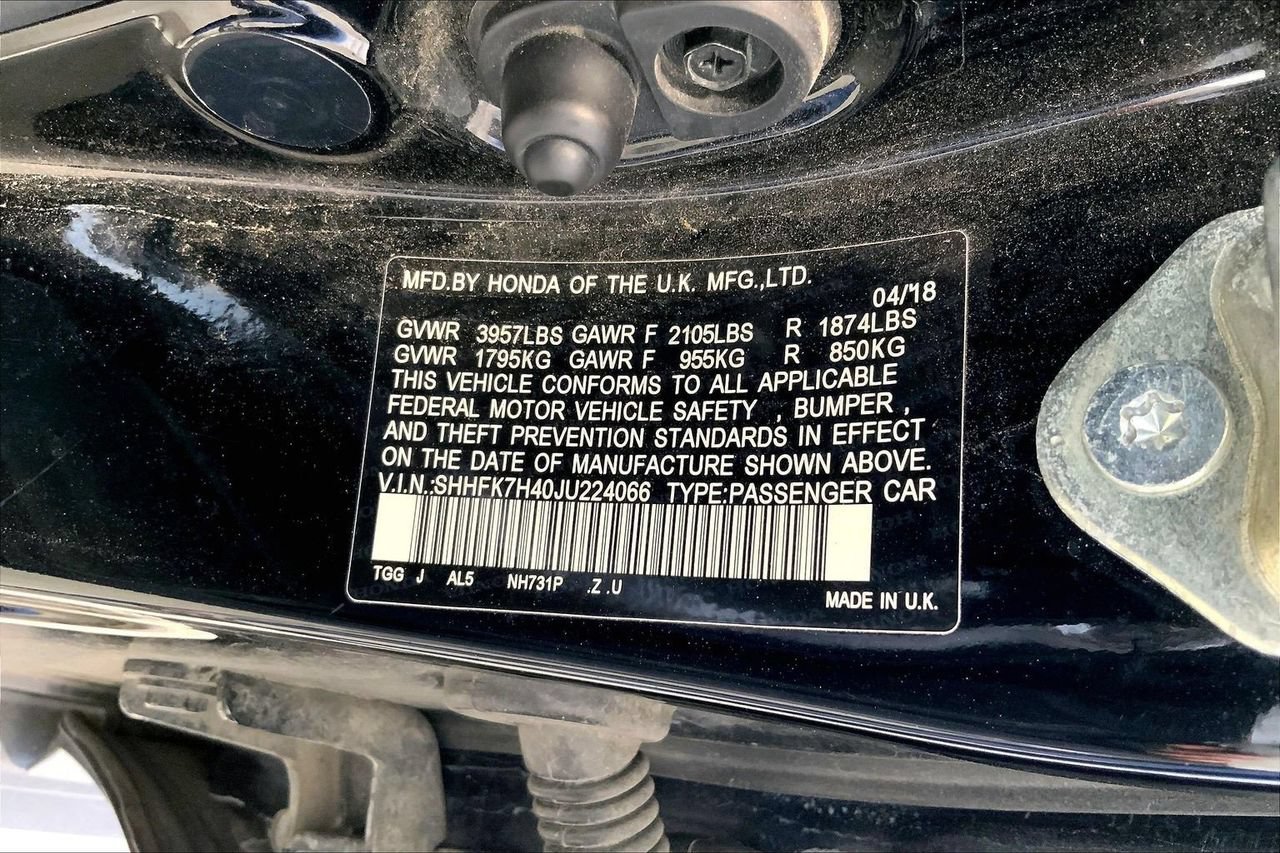 Used 2018 Honda Civic Sport image 8