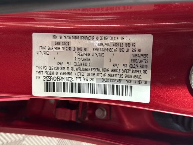 Certified 2024 MAZDA MAZDA3 s FWD image 23