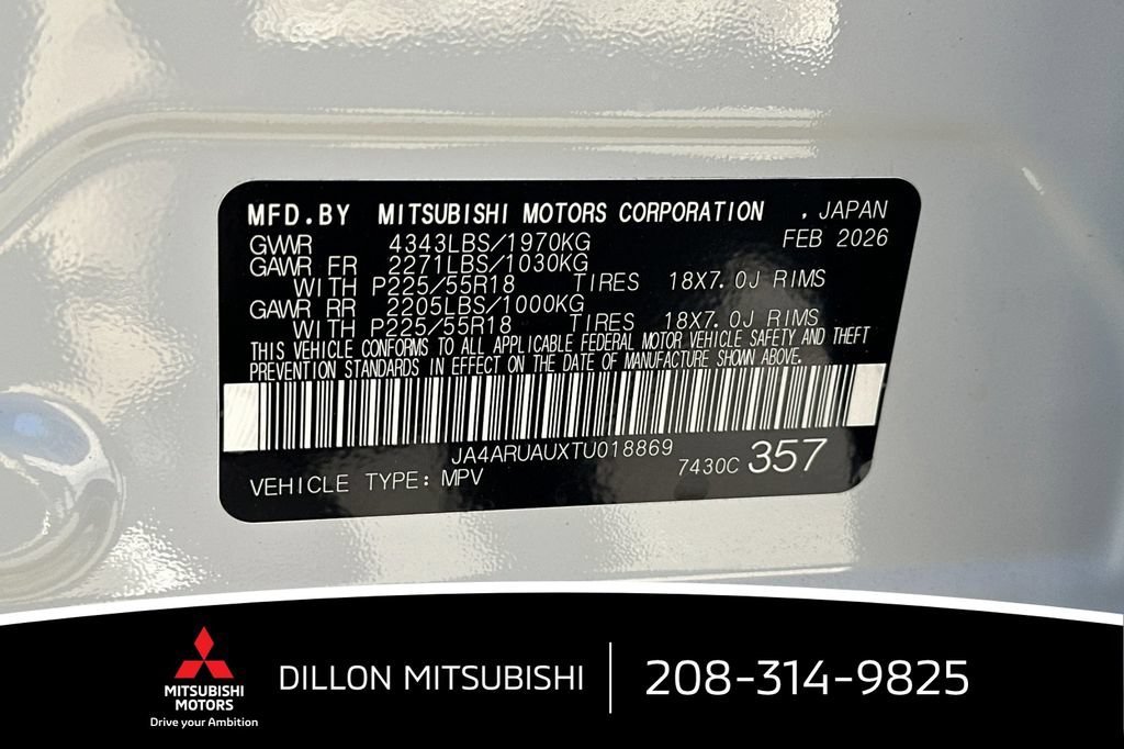New 2026 Mitsubishi Outlander Sport SE AWD/4WD image 28