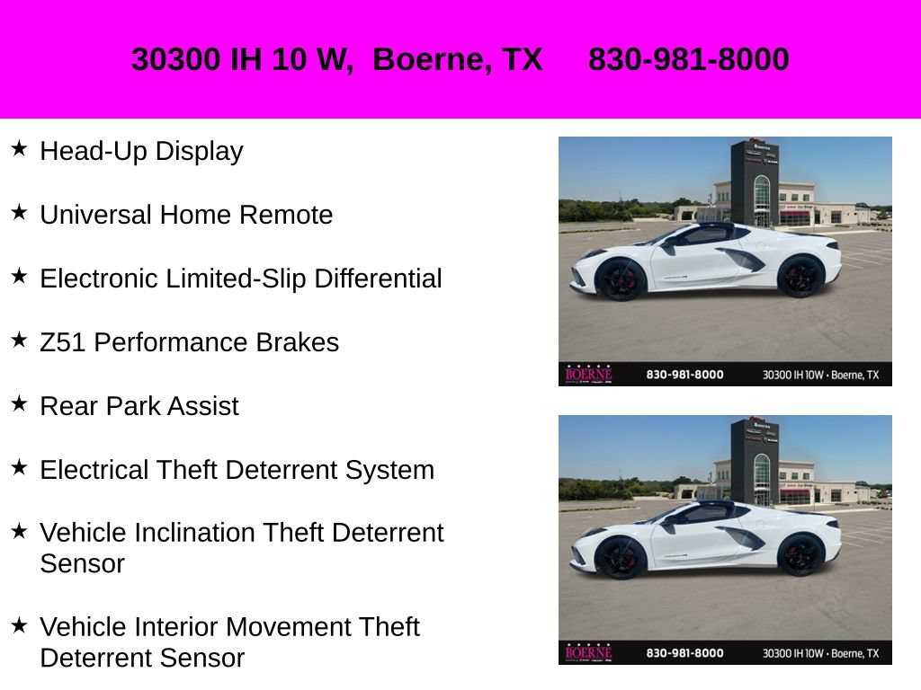 Used 2022 Chevrolet Corvette Stingray Preferred Cpe w/ Z51 Performance Package RWD image 21