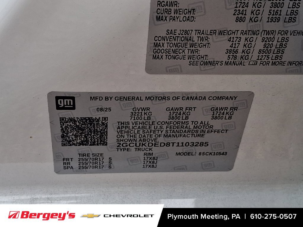 Certified 2026 Chevrolet Silverado 1500 LT AWD/4WD image 29
