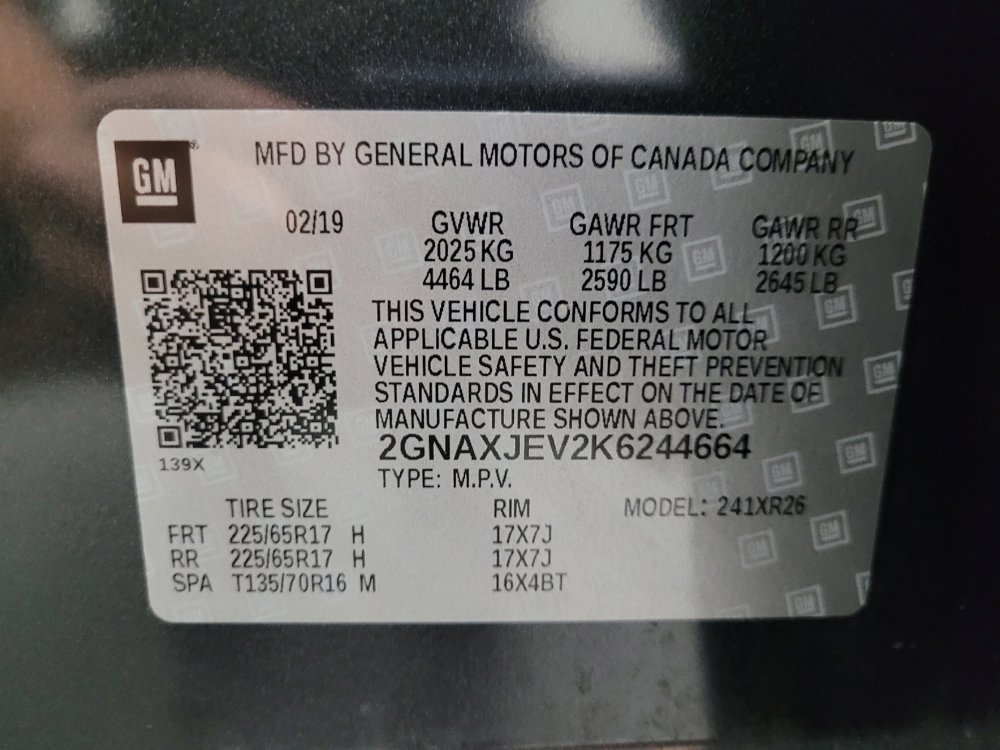 Used 2019 Chevrolet Equinox LT image 33