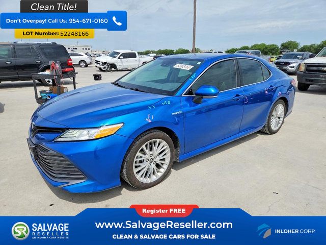 Used 2020 Toyota Camry XLE FWD image 1