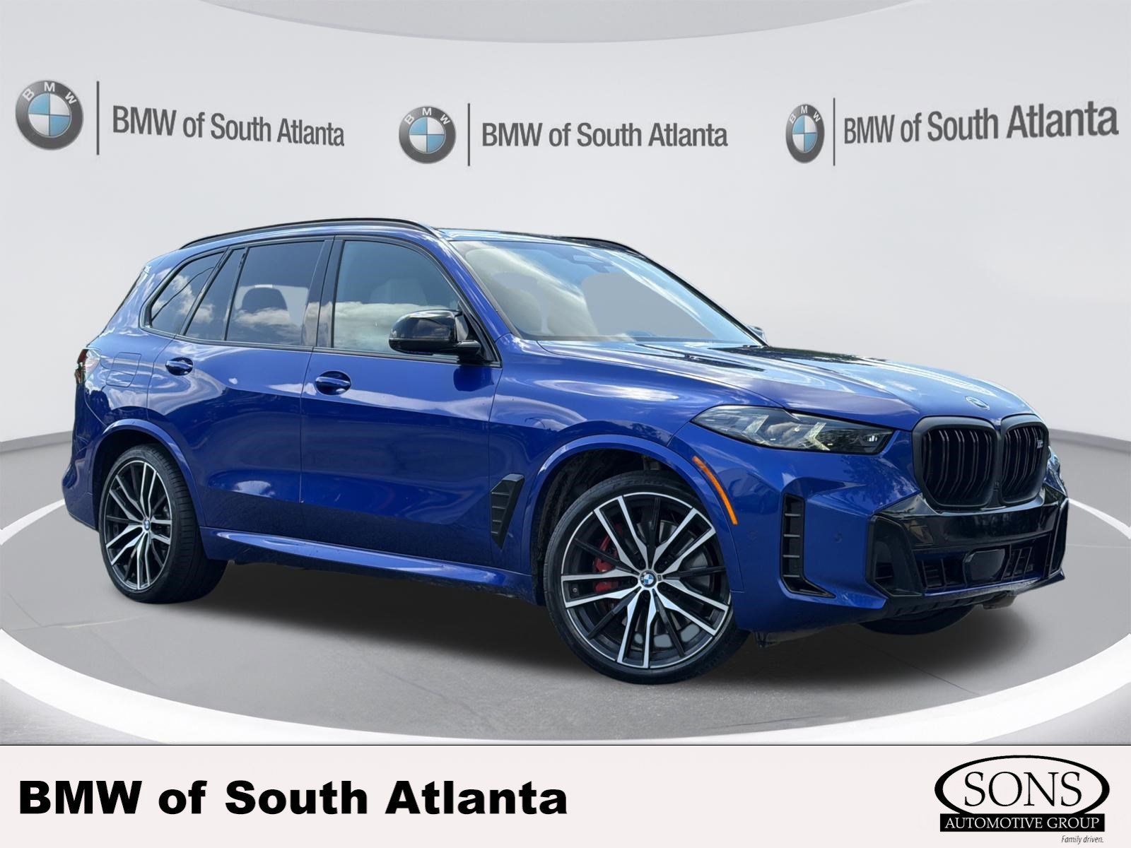 Certified 2025 BMW X5 M60i AWD/4WD image 1