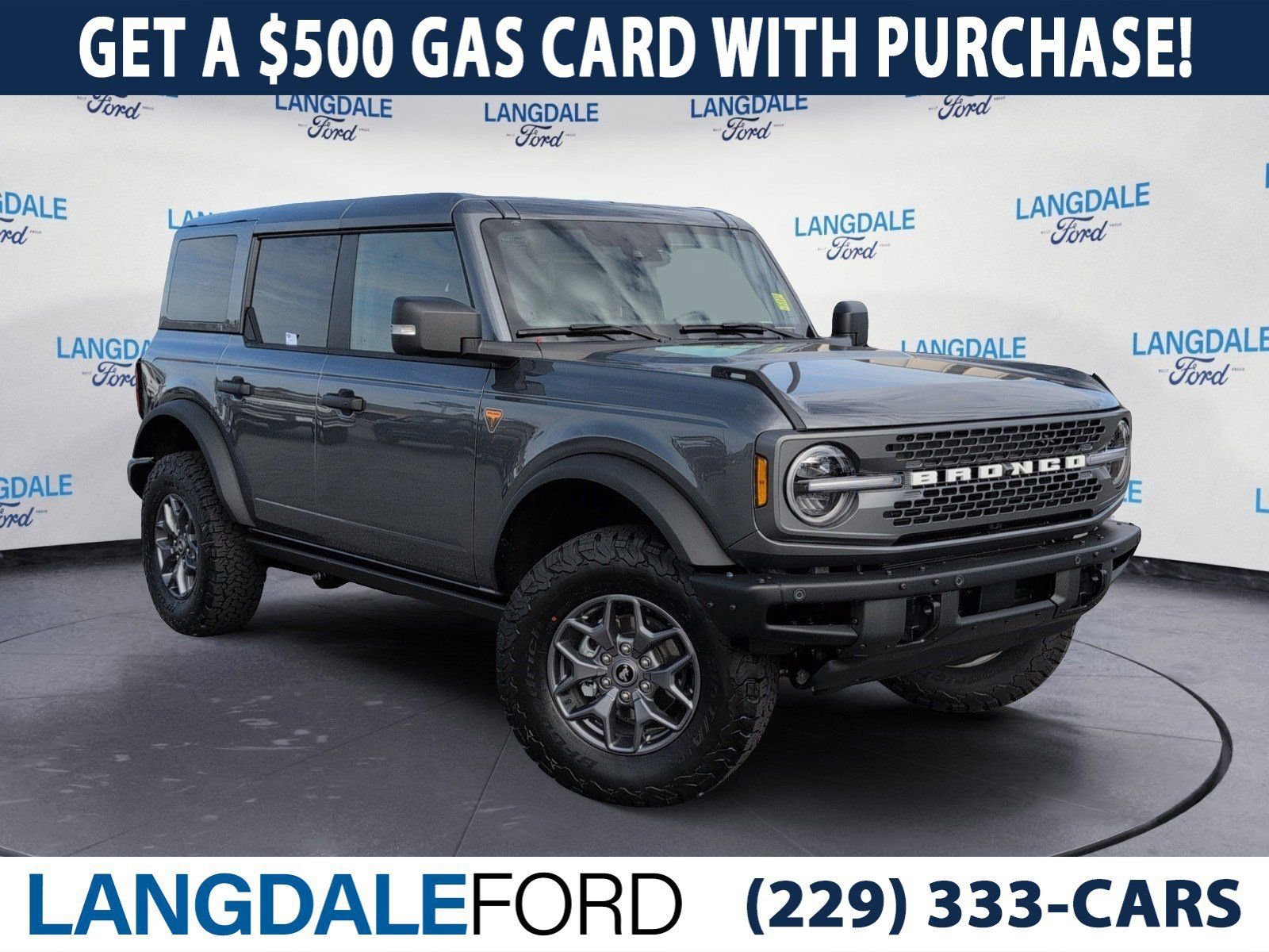 New 2025 Ford Bronco Badlands AWD/4WD image 1