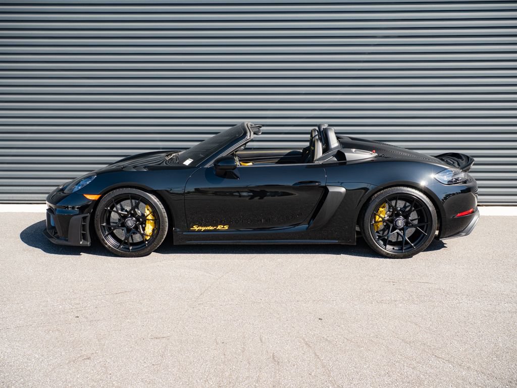 Certified 2025 Porsche 718 Boxster Spyder RS RWD image 2