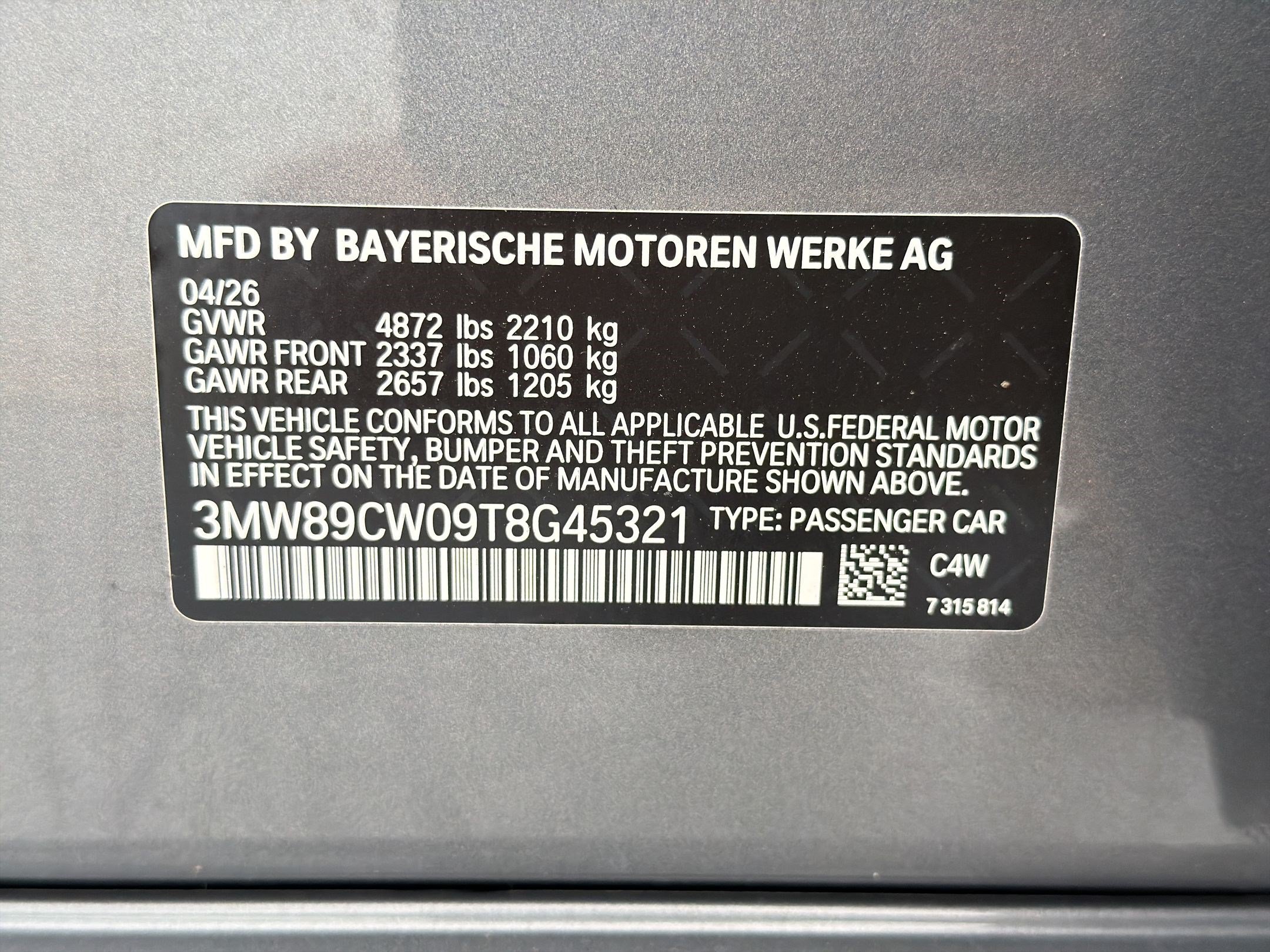 New 2026 BMW 330i xDrive Sedan w/ M Sport Package AWD/4WD image 21