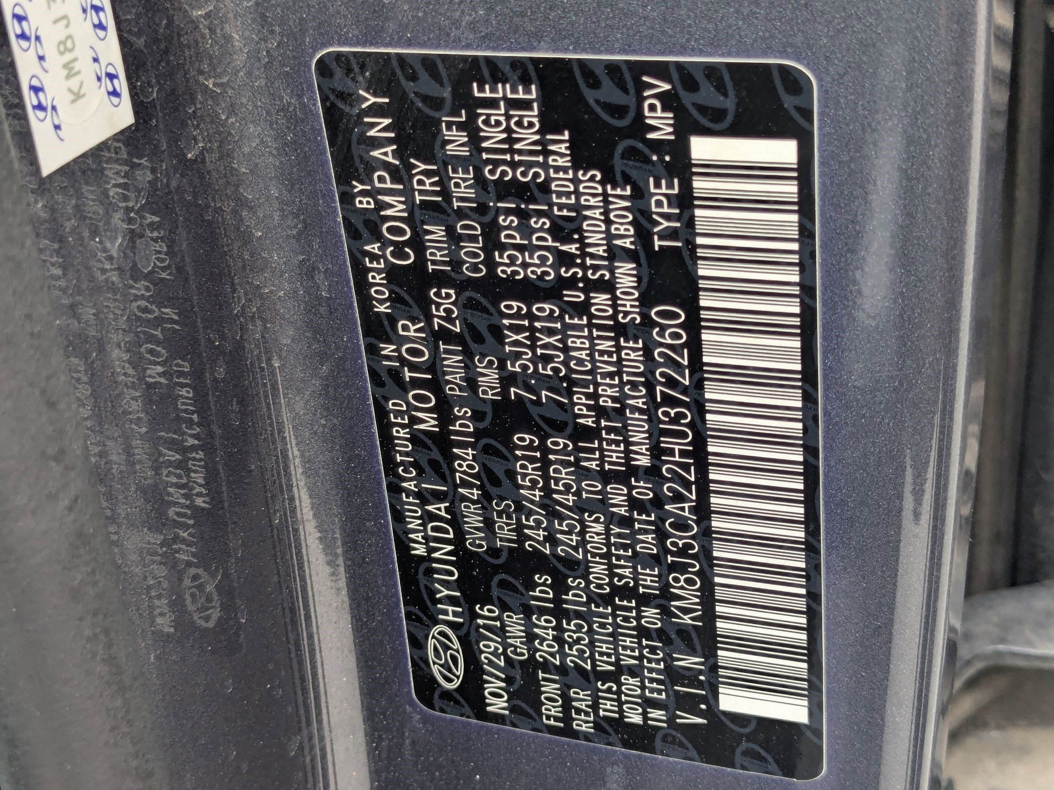 Used 2017 Hyundai Tucson Limited w/ Limited Ultimate Package 03 image 37