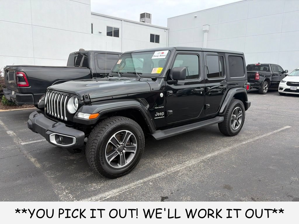 Used 2023 Jeep Wrangler Unlimited Sahara w/ Cold Weather Group AWD/4WD image 3